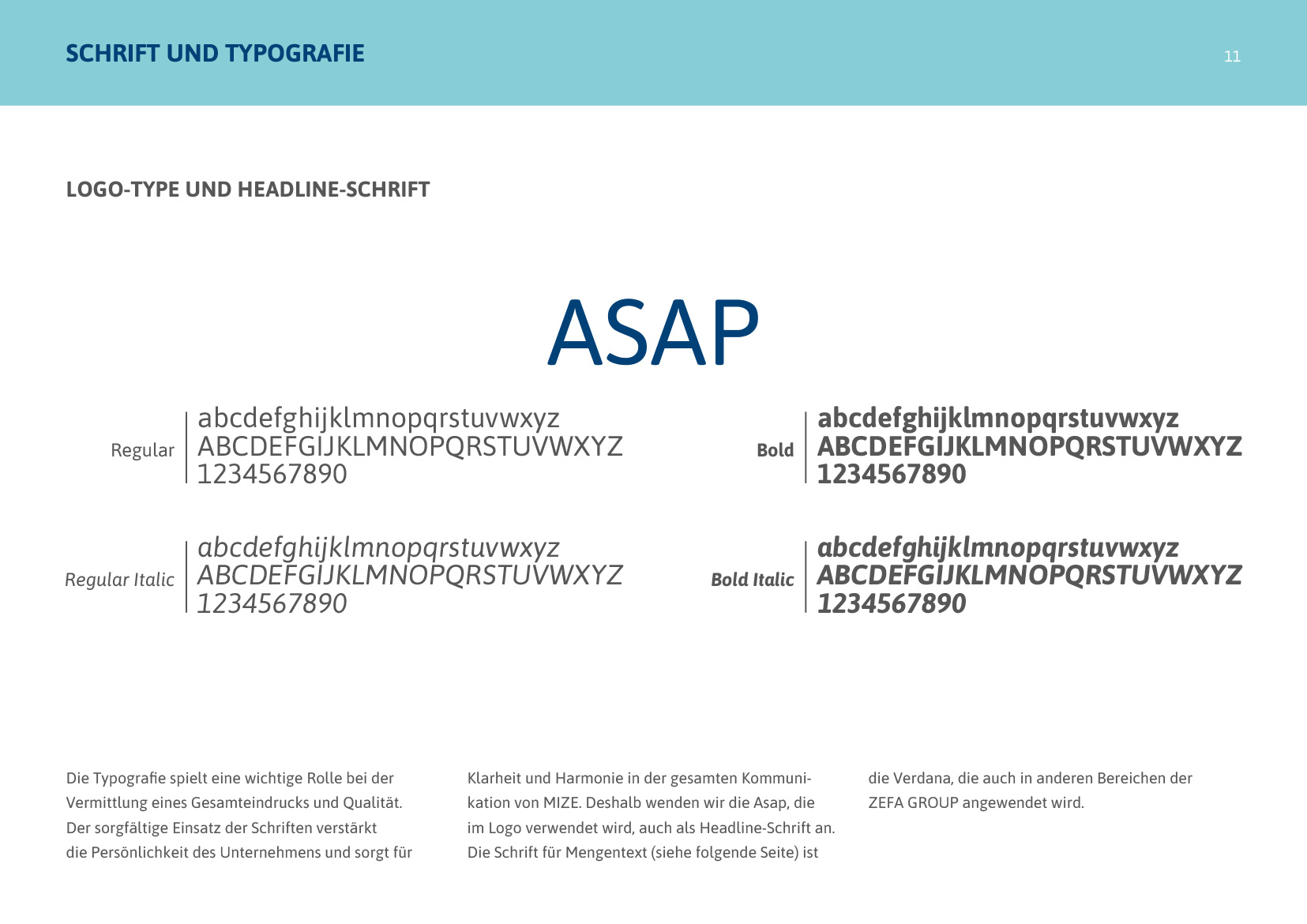 Schrift und Typografie